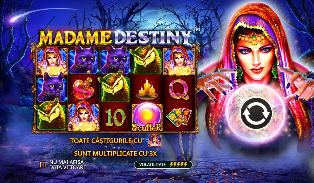 Madame Destiny – Slot Pragmatic Play România